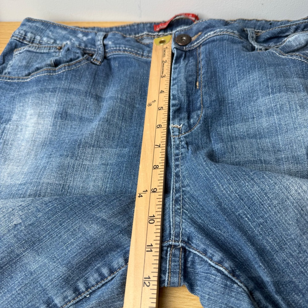 Zana Di Womens Distressed Mid Rise Jeans Size 18 (36x31) Stretch Rockin Denim - Picture 7 of 12